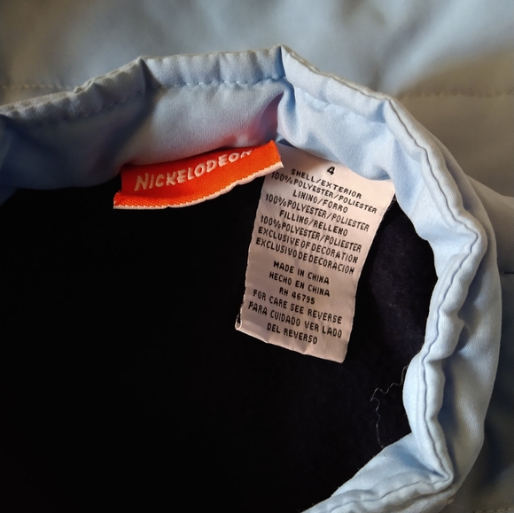 Vintage Kid's SpongeBob Puffer Vest - Picture 3 of 3